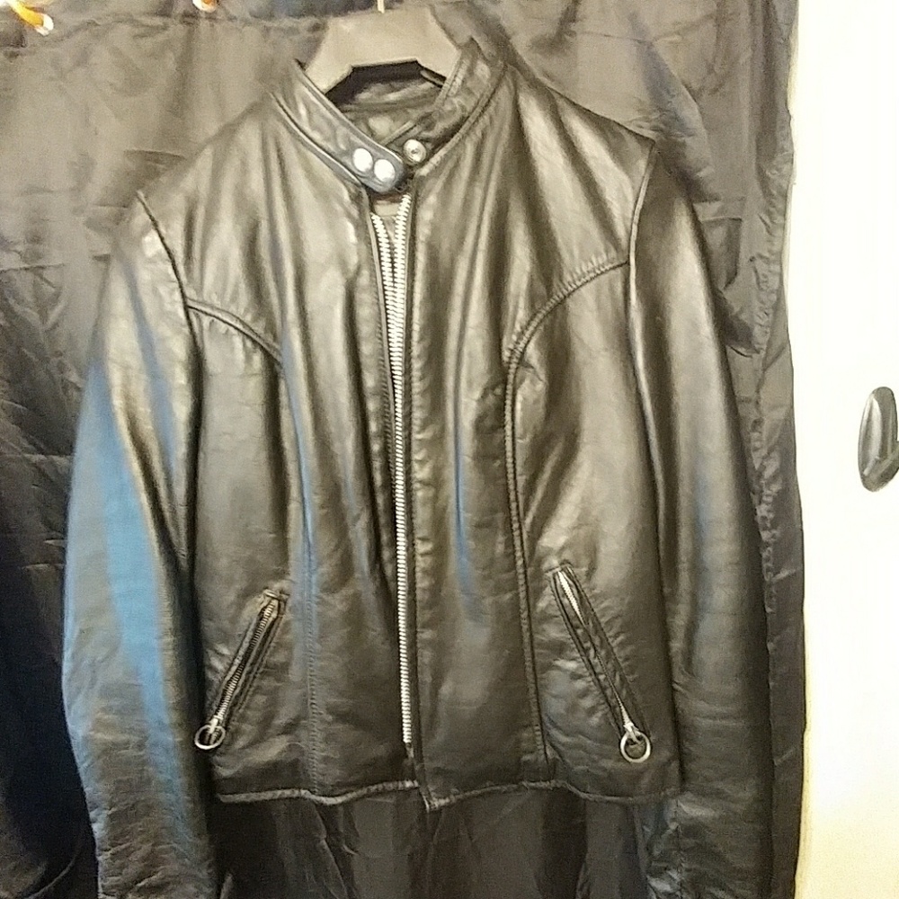 Brooks Leather Riding Coat